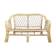 60s rattan bench