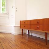 Scandinavian teak TV cabinet