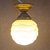 Globes plafonnier vintage
