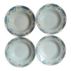 Longwy iron earthenware plates