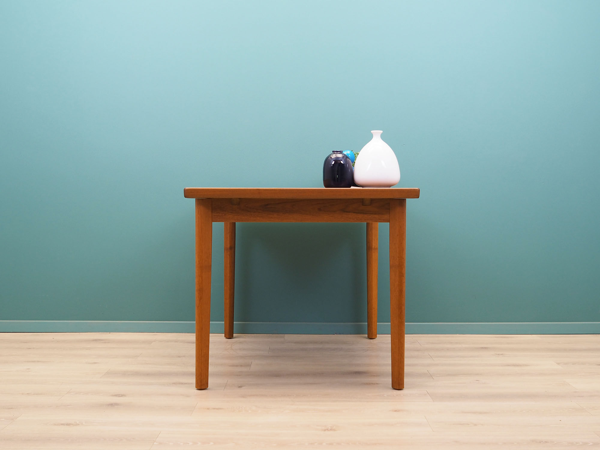 Teak table, Danish design, 1970s, production: Denmark