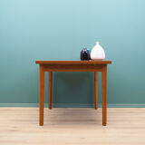 Teak table, Danish design, 1970s, production: Denmark