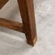 Old wooden monastery table