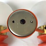 Pair of double wall lamps 70s