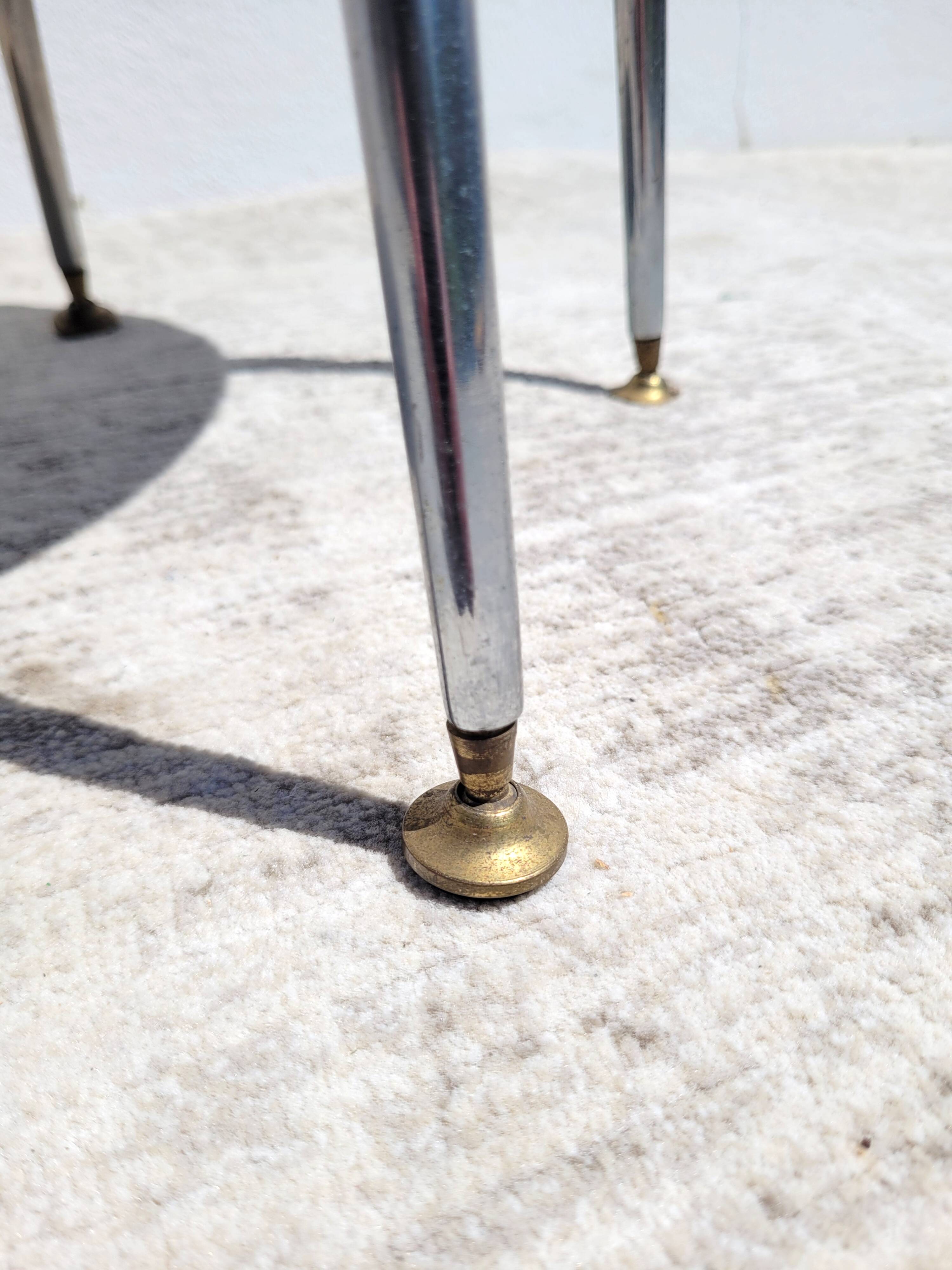 Small vintage pedestal table