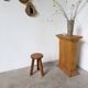 Tripod stool elm