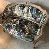 Small Louis XV sofa completely redone