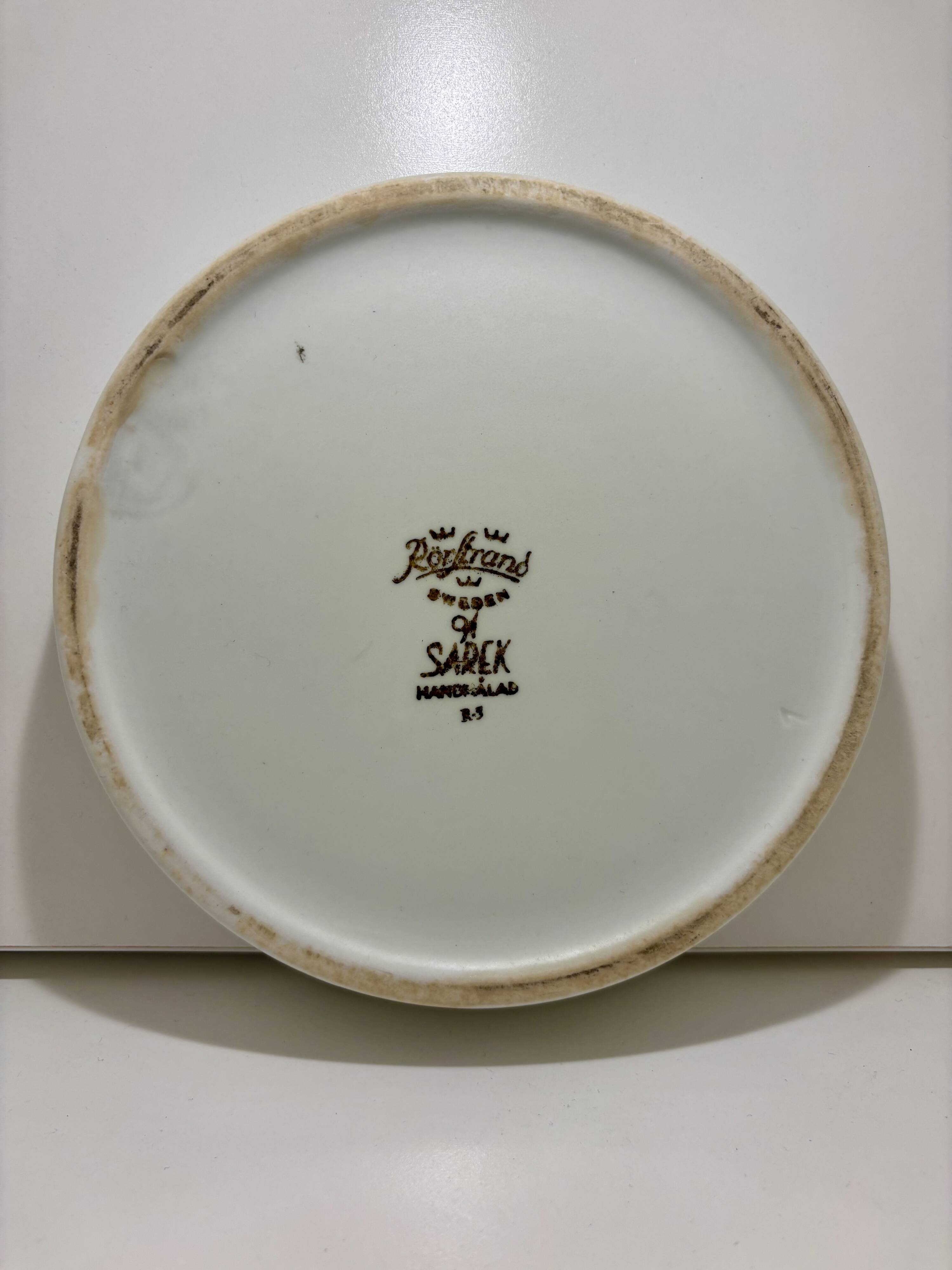 Ceramic dish / bowl, Sarek by Olle Alberius for Rörstrand - Sweden - 1960