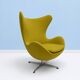 Egg chair, Arne Jacobsen original edition F. Hansen 1960