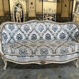 Louis XV style basket sofa