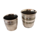 Pair of silver timbales