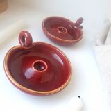 Pair of candle holders 50s
