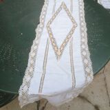 Tablecloth - hand embroidered table runner