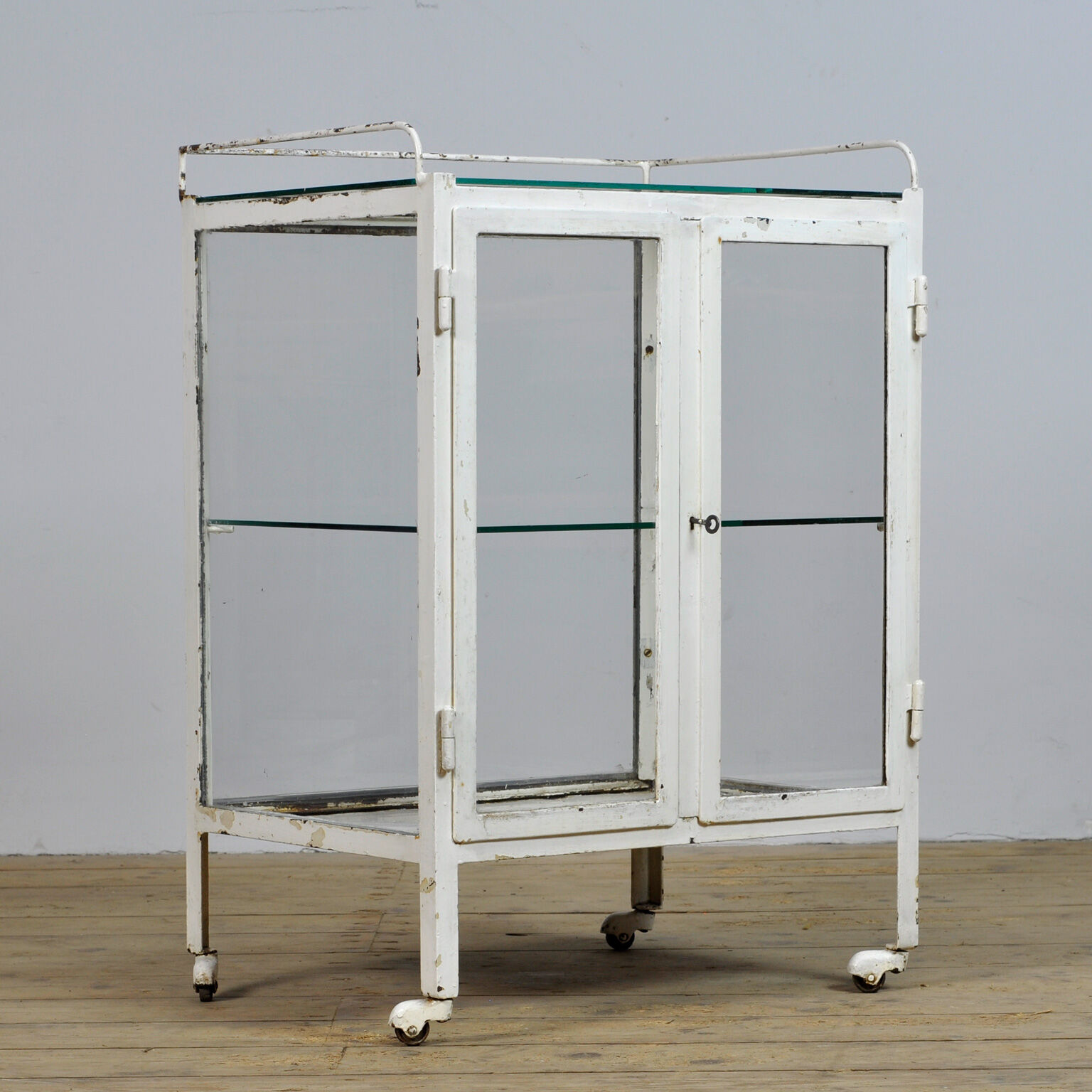 Vintage Iron Medical Trolley, 1930s