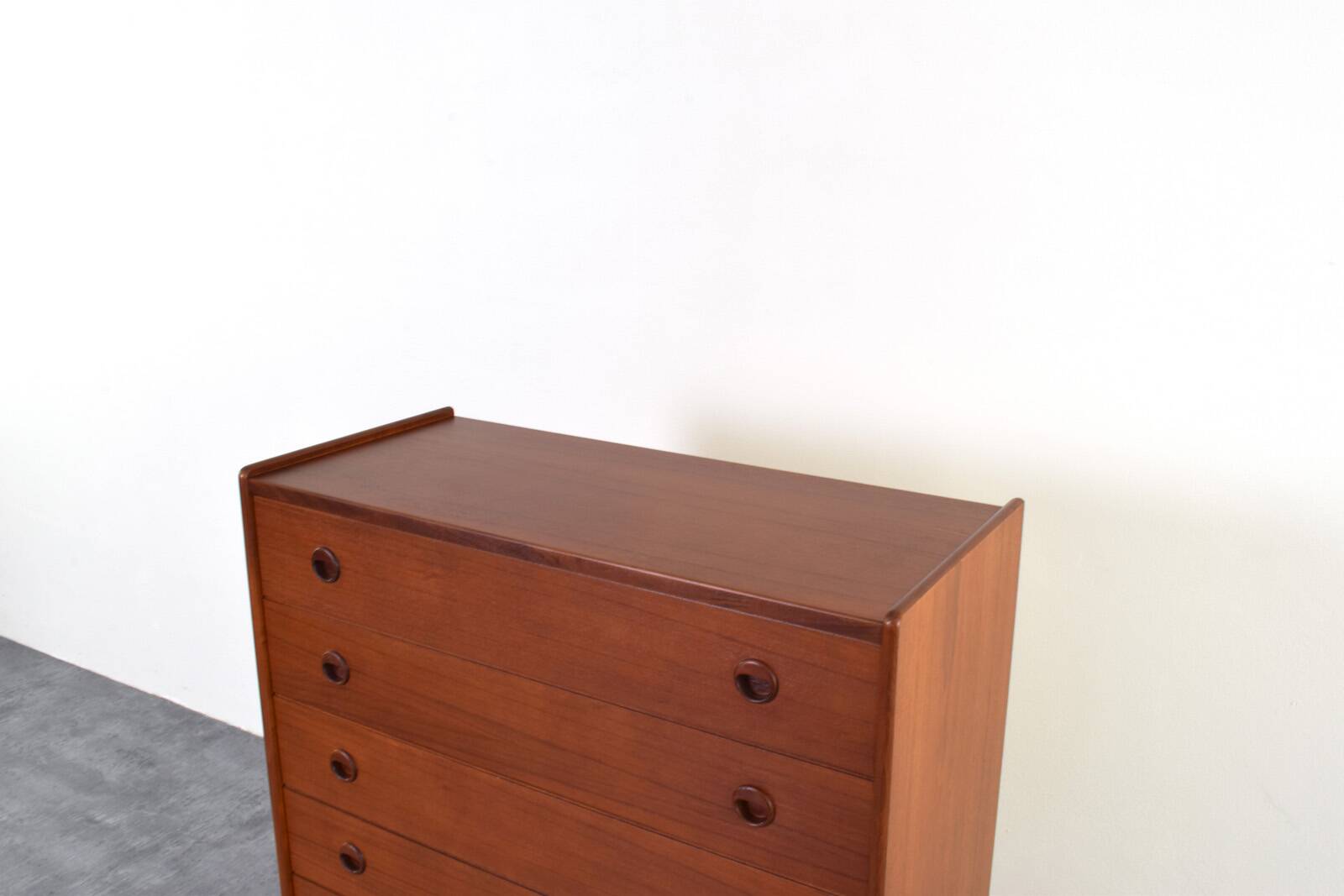 Mid-Century Danish Teak Chest of Drawers, 1960s.