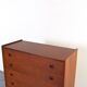 Mid-Century Danish Teak Chest of Drawers, 1960s.