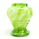 R5a bohemia - vase art deco spatterglass