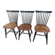 Trio of tapiovaara style chairs