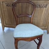 Louis Philippe chair sitting fabric