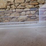 Metal grocery shelf