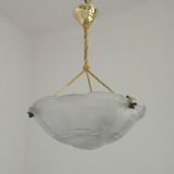 Art Deco Artistar France White Platformer Ceiling Light Abstract Design 529