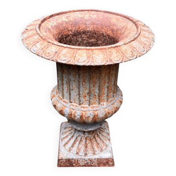 Antique Medici cast iron vase