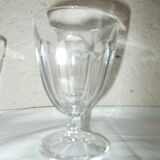 Ensemble de 9 verres à pied anciens
