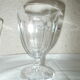 Set of 9 antique stemmed glasses