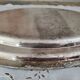 Oval top, vintage silver metal vegetable