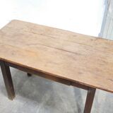 Vintage wooden farmhouse dining table