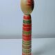 Vintage Japanese Kokeshi doll Naruko signed - Antique turned wood figurine craftsmanship Japan - Collectible item from the Showa period (1926–1989)