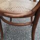 Canned Thonet armchair