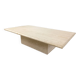 Travertine Coffee Table 1970s, Italy