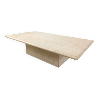 Travertine Coffee Table 1970s, Italy