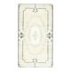 Vintage Turkish Oushak Handmade Wool Cotton Beige Area Rug 117x219