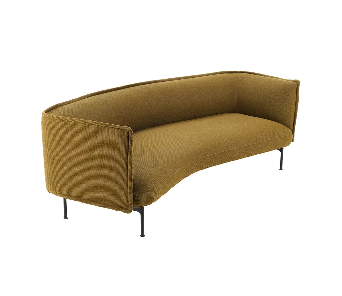 Wendelbo curved design sofa model Lilin