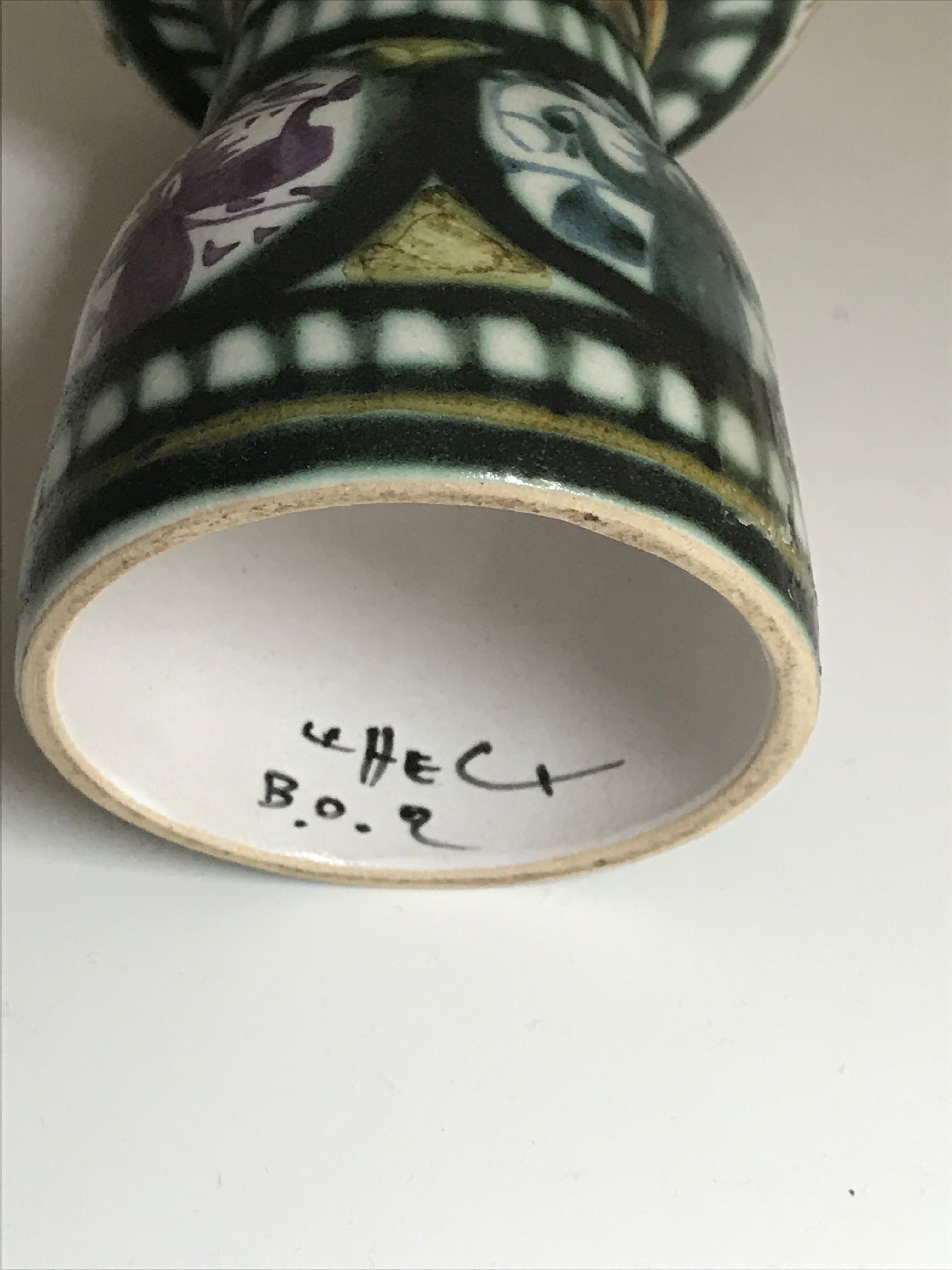 Keraluc ceramic candlestick