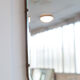 Bevelled horizontal mirror