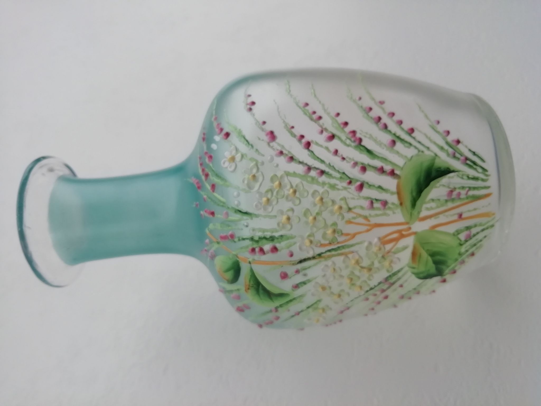 Carafe décor émaillé