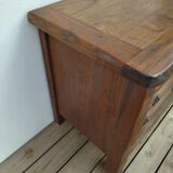 Brutalist Elm Chest of Drawers