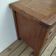 Commode en orme brutaliste