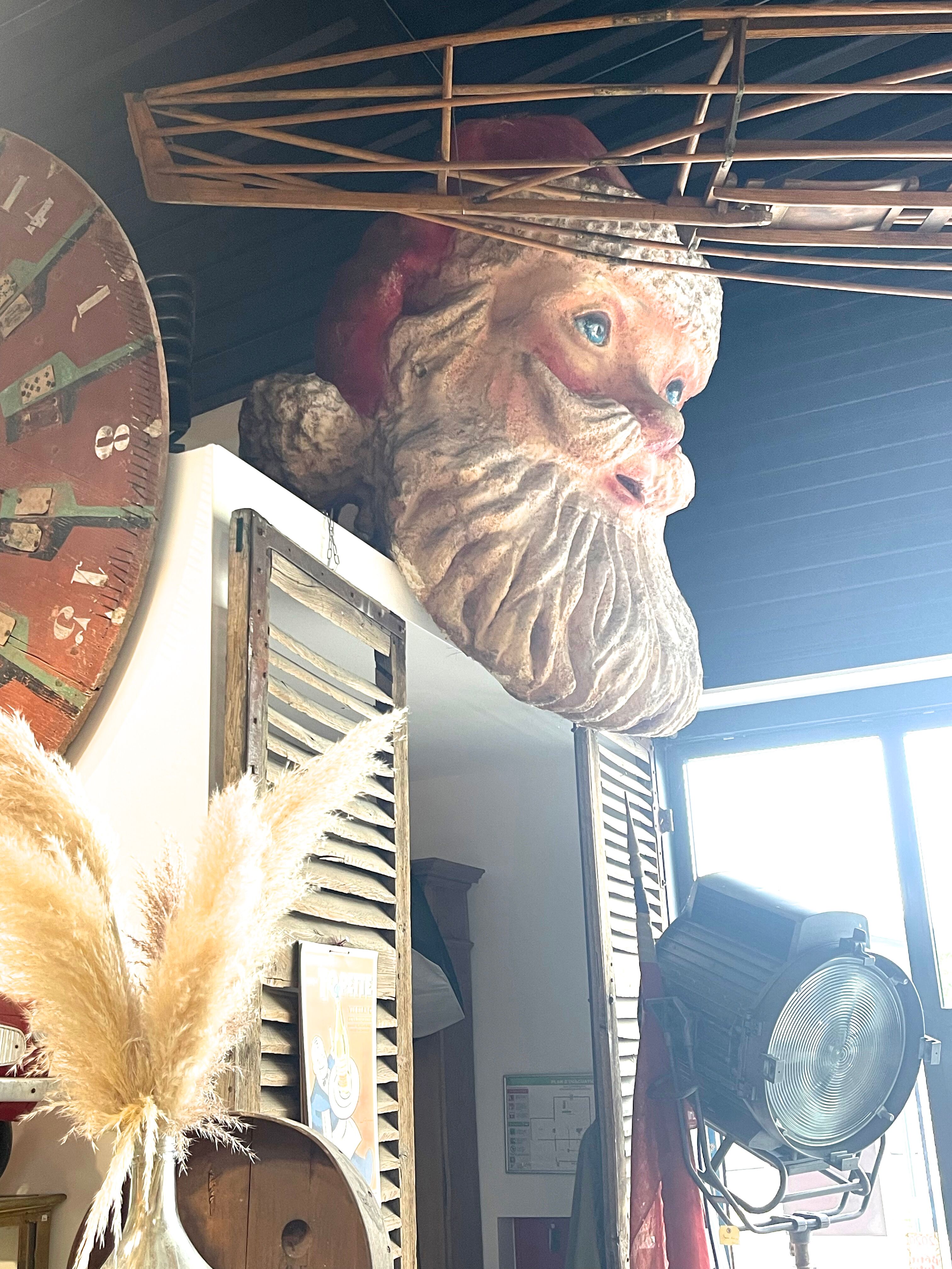 Head decoration santa claus