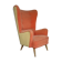Fauteuil a oreilles bergere "Queen" années 50 60