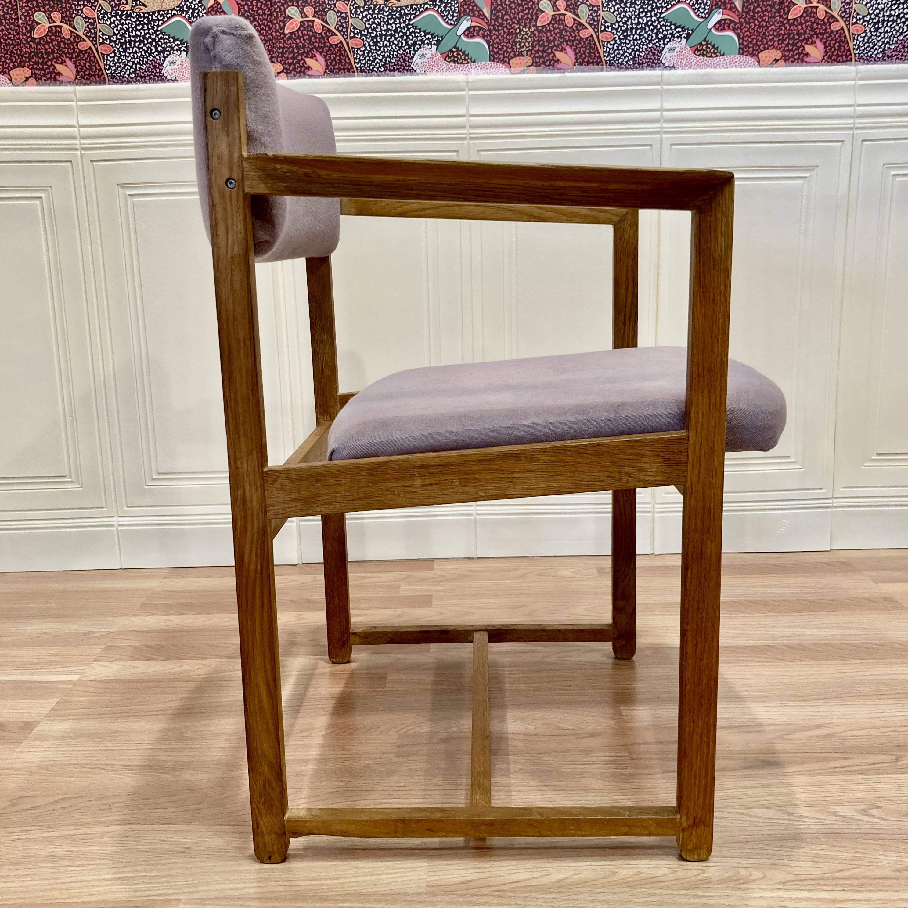 Armchair stamped "Scandinavian Design" 1960.