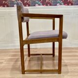 Armchair stamped "Scandinavian Design" 1960.
