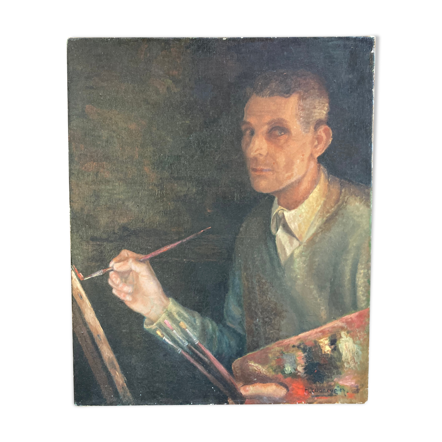 Portrait d’un artiste inconnu