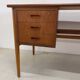 Danish Teak & Oak Desk, 1960s.