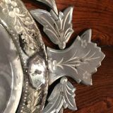 Ancient venetian mirror 1900 50x94cm