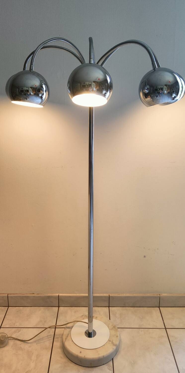 Lampadaire vintage 1990 eye ball