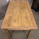 Old farm table small model raw wood